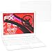 Produktbild HP Spectre 13-v101ng Panzerfolie - 2 x atFoliX FX-Shock-Antireflex blendfreie stoßabsorbierende Panzerschutzfolie Displayschutzfolie