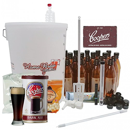 Home Brew Online Complete Kit With Coopers Dark Ale