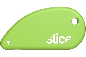 Slice 00100 Safety Cutter Ceramic Knife | Coupons, Card, Paper, Parcels and Wrapping Paper Cutter Tool - Handy and Safe Tiny Cutting Tool That Fits Your Keyring