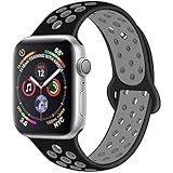 Instalación Rápida y Liberación Rápida: Watch band para watch viene con watch lugs en ambos extremos, que se engancha en la interfaz de la banda de reloj de forma precisa y segura. Los pines de liberación hacen que la banda se instale y retire fácilmente, no necesita herramientas. Cierre de hebilla de acero inoxidable para cierre. Y podrían ayudar a la banda de relojería a sobrevivir al agua, al sudor.