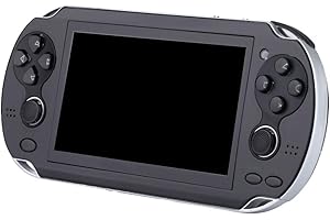 Rawisu Handheld Game Console Retro Game Console 8G Classic Game Console Built-in 3000 Game Console 4.3 inch HD Screen Portable game console with two joystick buttons