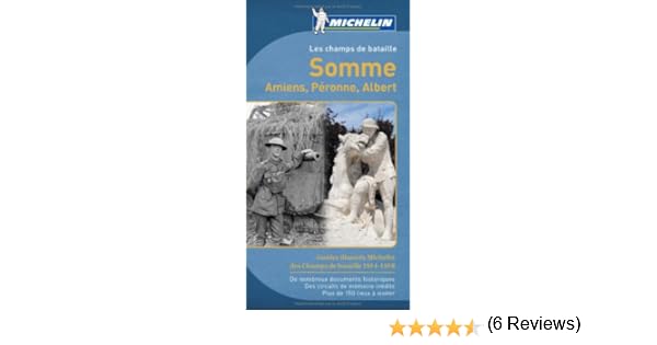 Amazonfr Les Champs De Bataille De La Somme Michelin - 