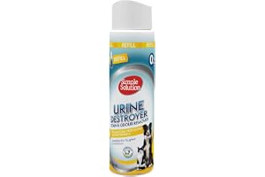 Simple Solution New Spray Technology Refill Urine Destroyer, Pet Stain and Deodorizer with Pro-bacteria Cleaning Power - 400
