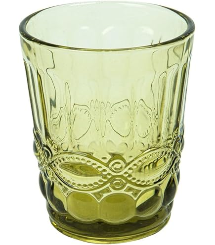 Set 6 Bicchieri Acqua In Vetro Verde - 250 Ml, Design Brillante! - Foto 7
