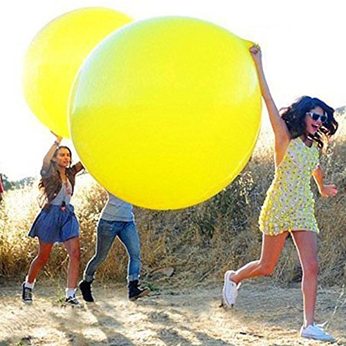 Gogogo 1X 36 inch Latex Huge Balloon for Outdoor Wedding Party Birthday Festival Decor (Blue)