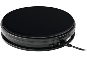 Europalms 25 cm tot 25 kg sort Drehteller