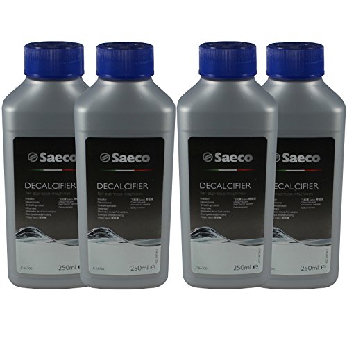 Preisvergleich Produktbild 4er Pack Philips Saeco Entkalker CA6700 / 99 für Espressomaschinen / Kaffeevollautomaten à 250 ml