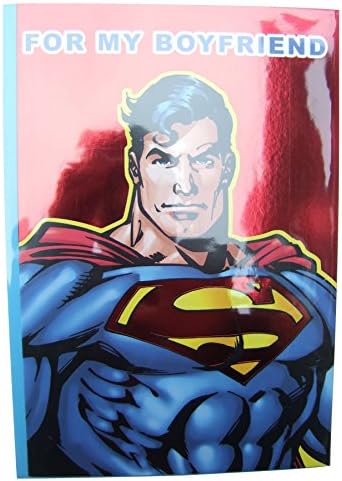 Superman card for a BOYFRIEND by Hambledon Studios