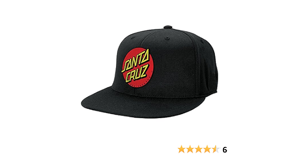 Santa Cruz Mens Classic Dot Flexfit Hat 