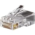 Klein Tools - VDV826-611 Modular Data Plugs RJ45, CAT5e, 100-Pack