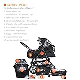 Bergsteiger Rio Kombikinderwagen + Softtragetasche + Wickeltasche (10 – Teile; 8 Farben) - 2