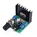 Produktbild DROK® Mini Verstärker Powered Stereo Audio-Verstärker Amplifier Module 15W+15W Dual-Channel DIY AMP Board TDA7297F Electronic Amplifier Modula