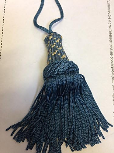 New Season Cushion &amp; Curtains 10cm Key Tassels £2.99 New Blue Sunshine
