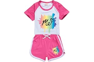 Rhymh Moriah Elizabeth Tracksuits T Shirt and Shorts 2pcs Set for Girls Boys Moriah Elizabeth Merch T Shirt Outfits