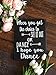 Produktbild 10EvanButl Holzschild When You Get The Choice to Sit Out Or Dance I Hope You Dance Lyrics Inspirationelles Graduationsgeschenk, handbemaltes Zitat