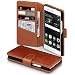 Produktbild Huawei P9 Lite Case, Terrapin [ECHT LEDER] Brieftasche Case Hülle mit Kartenfächer und Bargeld für Huawei P9 Lite Hülle Cognac