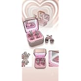 Taşlı Işıklı Aynalı K&uuml;pe Tasarımlı Bluetooth Kulaklık V6.0 Stereo HD (pembe rose)