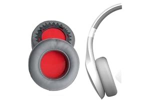 V-MOTA Nauszniki kompatybilne z Motorola SH012 SH013 BK Pulse Escape + Cascos iP54 bezprzewodowe słuchawki nauszne, części zamienne poduszki naprawcze (szare nauszniki, 1 para)