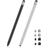 MEKO Stylus Pens for Touch Screens, Universal Tablet Pen Capacitive 2 in 1 Stylus for iPhone/iPad/pro/Mini/Air/Samsung/Tablet