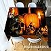 Produktbild TWTIQ Halloween Tischdecke wasserdicht gepolsterte rechteckige runde Tischdecke Tischdecke 178 * 178cm / 70 * 70in
