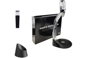 FosFun WA-023 Deluxe Magic Decanter Aerosol para vino tinto y soporte Oxygenator Flavour Bouquet Enhancer