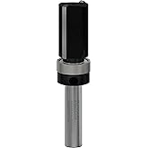 Bosch 1 x PRO d&uuml;z freze, &uuml;stte kılavuz bilyalı rulmanlı (yumuşak ahşap, sert ahşap, &ccedil;ap 16 mm, profesyonel aksesuar el frezes
