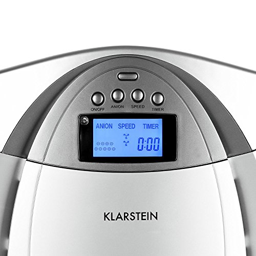 Klarstein Grenoble • Luftreiniger • Lufterfrischer • Ionisator • Vorfilter • HEPA-Filter • Kalt-Katalysator-Filter • Aktivkohlefilter • 4-in-1 Filter • geräuscharm • platzsparend • geringer Energieverbrauch • geeignet für Allergiker • silber - 6