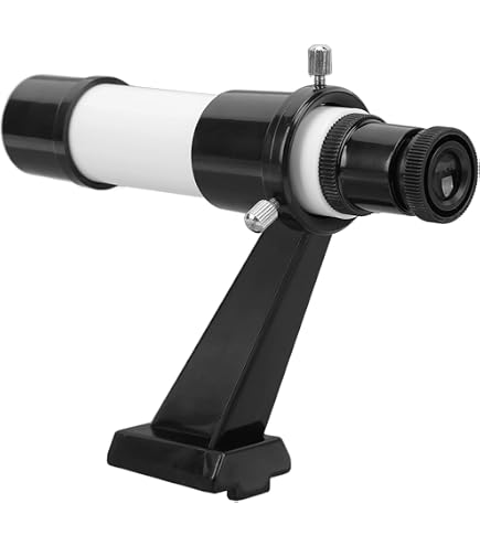Cercatore Telescopio 6X30 Con Angolo Retto 90°, Rivestimento Multistrato FMC, Apertura 30mm, Lunghezza Focale 120mm, Staffa In Alluminio CNC, Per Astronomia E Osservazione Del Cielo Notturno