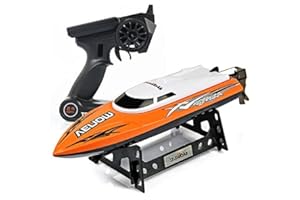 UDI Power Venom Radio Remote Control Speed Boat with Self Righting In Orange