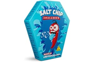 HOT CHIP Salt Chip Challenge, La tortilla più salata al mondo, Patatina più salata al mondo, Idea Regalo