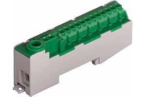 POLLMANN ELEKTROTECHNIK Pollmann Schutzleiterklemme PE 14-S, grün, 1 Stück