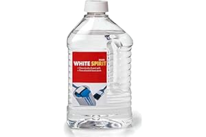 CONCEPT4U 2 Litre White Spirit Paint Thinning Solvent - Multi-Purpose Cleaner Suitable for Oil-Based Paints, Cleaning Paint Spills and Brush, Degreasing and General DIY Cleaning Purposes