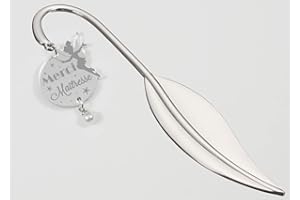 GRAVURE EVENTS MARQUE PAGE - Cadeau pour Maîtresse d'école - Remerciement & Cadeau de Fin d'Année Scolaire ou pour Noël (Fée - Merci Maîtresse)