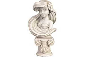 Beast Kingdom - Disney Princess Disney Princess Ariel die Kleine Meerjungfrau Series Bust-004 Ariel PVC Bust, Beige