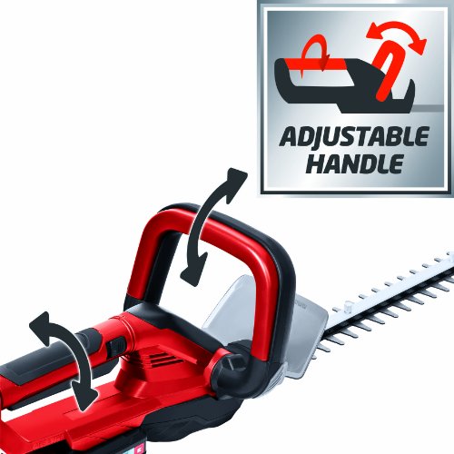 Einhell Akku Heckenschere GE-CH 1855 Li Set Power X-Change (Lithium Ionen, 18 V, 550 mm Schnittlänge, 15 mm Zahnabstand, 2,6 kg, inkl. 1,5 Ah Akku und Ladegerät) - 3
