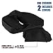 Produktbild Jorlyen BESTER Memory-Schaum Sitzkissen FÜR irgendein SITZ - Premium Orthopädisches Sitzkissen mit rutschfester Unterseite - Hilft Relieve Lower Back, Tailbone, Coccyx Schmerzen, Prostata, Hämorrhoiden, Steißbein und Ischias - Medizinisch bewährte Lendenwirbelstütze - (1 Kissen mit 2 Bezügen)