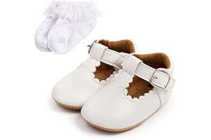 SEHFUPOYE Scarpe da Bambina Mary Jane Princess Scarpe da Bambino Antiscivolo per la Prima Passeggiata Scarpe da Bambino in Pelle PU Bowknot Prewalkers