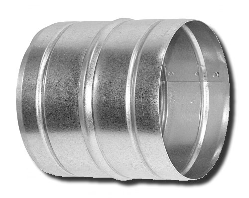 Verbinder Nippel Ø 80 100 125 150 200 250 mm Wickelfalzrohre Alu-Flex-Rohr (100 mm)