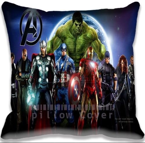 Cool Design Pillow Case Artist Car Office Decorative Throw Pillow Cover movie The Avengers Marvel Move Pillow Sham Environment Health Pillowcase