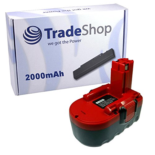Hochleistungs Ni-CD Akku, 18V / 2000mAh ersetzt Bosch BAT025 BAT026 BAT160 BAT181 BAT189 260733526 2607335277 2607335335 2610909020 2607335266 2607335278 2607335535 2607335536 2607335560 2607335680 2607335688