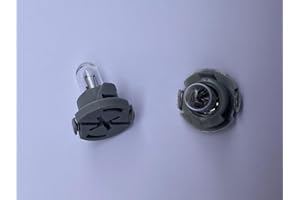 SSC TYRES SSC Slot Car Easy Fit Light Bulbs in Holder Compatible for Scalextric Slot Car Models, Mondeo, Audi, BMW etc. Spares, Toy DIY Parts Accessories Set of 2