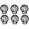 GardenAce Gutter Guard 6 Pack for Downspout Blockage - Leaf & Debris Blockage - Balloon Bubble Shape - Leaf Strain Pipe Filter for Roof Gutters (6 Pack, 5.7" x 5")