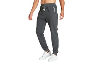 ZOXOZ Jogginghose Herren Baumwolle mit Reißverschluss Taschen Sweatpants Herren Hose