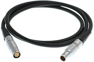 DRRI Cable de extensión de 7 pines hembra a macho de 7 pines y preamplificador, cable de extensión para Brüel y Kjær