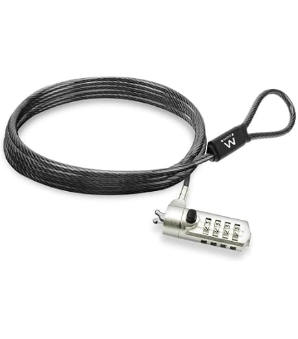 Lucchetto di Sicurezza per Notebook con Chiave, Compatibile Nano Slot