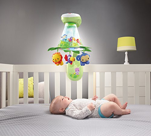 Fisher Price DFP09 2-in-1 Rainforest Musikmobile, mehrfarbig - 4