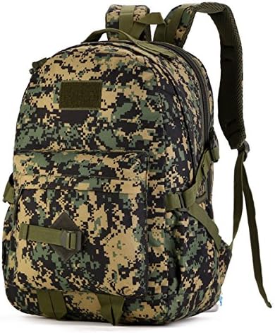 Hiking Backpack 40L Casual Backpack Military Tactical Rucksack Waterproof Assault Pack School Bag for Men Women Camping Laptop Backpack Trekking Backpack Jungle