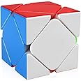 Authfort Qiyi Qicheng Skewb Speed Cube Stickerless Magic Cube Puzzle Toys for Kids (QiCheng Version)