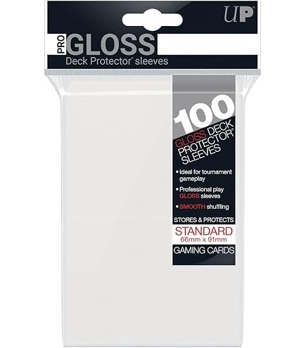 Ultimate Guard UGD010311 Cartes à Collectionner refermables Taille Standard Transparent