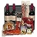 Produktbild Serrano-Schinken mit Delikatessen und 3 Fl. Rotwein